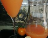 Une image de l'étape 6 de Jus clémentine🍊 carotte🥕 gingembre.