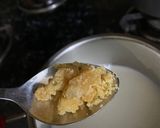 A picture of step 3 of Jaggery milk.