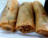 A picture of step 1 of Chicken Spring Roll.