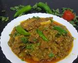 Giya tori gosht(Sponge gourd with mutton) recipe step 8 photo