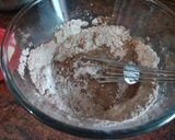 A picture of step 2 of Chocholate Wafer Rolls.