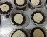 Foto langkah ke 8 dari resep Bolu Ketan Hitam Keju Lumer.