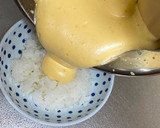 A picture of step 2 of Japanese Egg Rice.