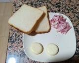Foto del paso 1 de la receta: Sándwich caliente de queso y bacon