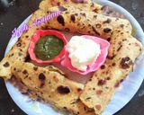 A picture of step 5 of Thepla(Besan methi na thepla).