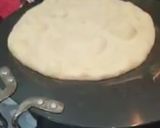 A picture of step 2 of Quinoa flour pulka / roti.