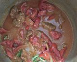 A picture of step 7 of Kadu gosht.