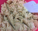 Foto langkah ke 5 dari resep Cheesy Snow White Cookies (Putri Salju Almond Keju).
