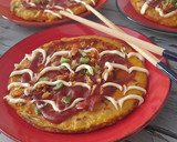 Foto del paso 6 de la receta: Okonomiyaky -tortilla japonesa-