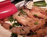 Une image de l'étape 4 de Gambas marinade au satay.
