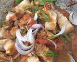 A picture of step 3 of Curry pork stew.