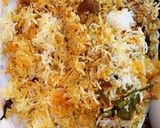 A picture of step 9 of Beef biryani.
