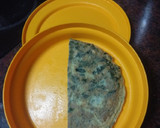 Foto del paso 1 de la receta: Bocadillo de tortilla con espinacas al microondas