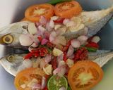 Foto langkah ke 3 dari resep Ikan Peda Kukus.
