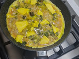 املت قارچ و جعفری
