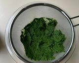 A picture of step 1 of Vietnamese Pandan Coconut Waffles (bánh kẹp lá dứa).