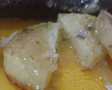 Foto del paso 9 de la receta: Dorada o lubina al horno con crema de salsa de pescado