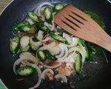 Foto langkah ke 3 dari resep Cumi asin cabe ijo.