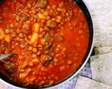 عکس مرحله 3 از دستور عدسی با گوشت چرخ کرده