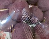 Foto langkah ke 4 dari resep Purple Potato Spiral Mooncakes (Thousand Layers).
