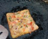 A picture of step 10 of Sooji bread toast.