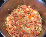 Foto del paso 4 de la receta: Risotto de calabacín y sus flores