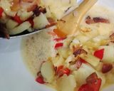 Foto del paso 5 de la receta Tortilla de patatas con pimiento y chorizo