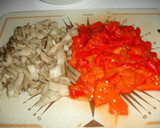 Foto del paso 3 de la receta: Espencat de pimientos rojos, berenjenas y bacalao