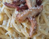 Foto del paso 6 de la receta Espagueti con Cebolla Caramelizada y Tiras de Lomo