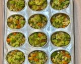 Foto langkah ke 3 dari resep Mini Quiche Makaroni.