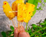 Hình bước làm 4 của món Thơm Thái lắc muối tôm 🍍🍍🍍
