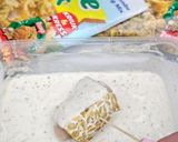 Foto langkah ke 4 dari resep Tempe Gulung Kriuk Isi Sosis.