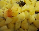 A picture of step 4 of CURRY LEAVES FRIED POTATOES   .