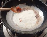 A picture of step 2 of Dahi tadka.