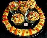 A picture of step 6 of Dabeli Masala Paratha Cone.