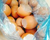 Hình bước làm 1 của món Rau câu trứng cho bé