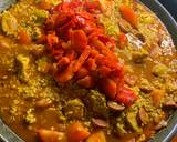 Paella, chicken, chorizo & prawns recipe step 9 photo