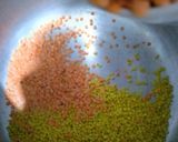 A picture of step 1 of Daal makhni.