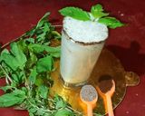 मिंट मसाला छाछ (mint masala chaas recipe in Hindi) रेसिपी चरण 3 फोटो