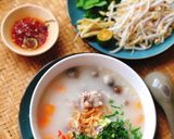 Hình bước làm 4 của món Cháo sườn rau củ