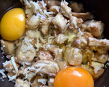Foto del paso 2 de la receta: Tortilla de berenjena con queso (al microondas)