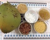 Hình bước làm 1 của món Chè Bắc, Trung, Nam
