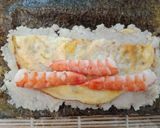 Hình bước làm 2 của món NORI MAKI - Cơm cuộn khoai sọ chiên giòn