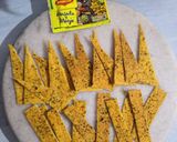 A picture of step 8 of Maggi Masala Lavash bread (Crispy flat bread).