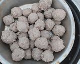Foto langkah ke 12 dari resep Bakso sapi kenyal.