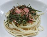 Foto langkah ke 4 dari resep Spageti Saus Krim Tobiko.