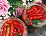 Hình bước làm 3 của món Ớt ngâm mắm