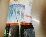 Hình bước làm 1 của món Nấm kim châm chiên giòn(hoa anh đào)