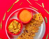 A picture of step 2 of Chana Dal Paratha.