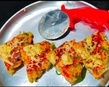 A picture of step 6 of Maggi Pizza.